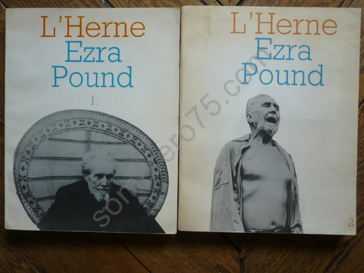 Ezra Pound - 2 Volumes L'Herne