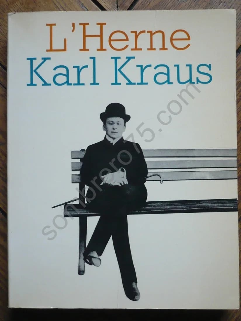 Karl Kraus - L'herne