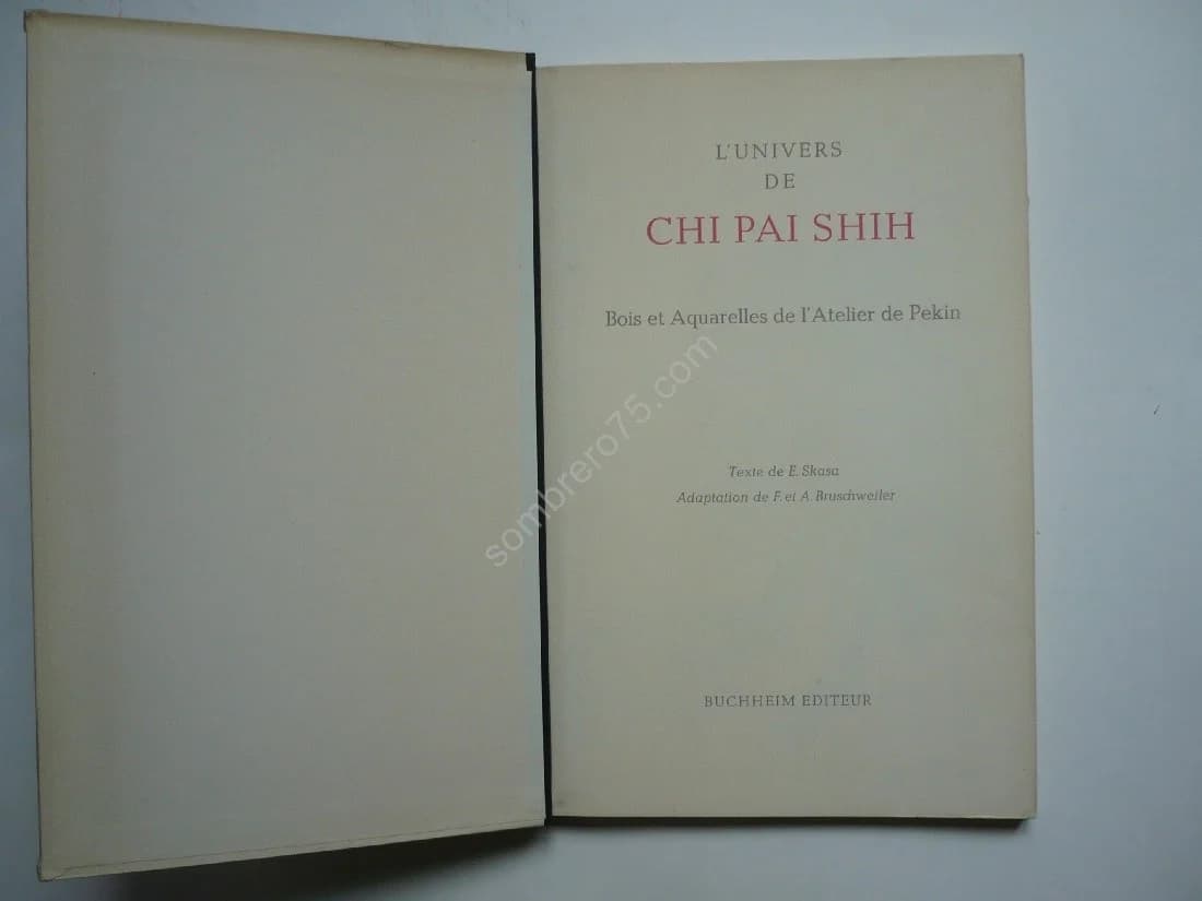 L'univers de Chi Pai Shih : Bois et Aquarelles de l'atelier de Pékin - Image 2