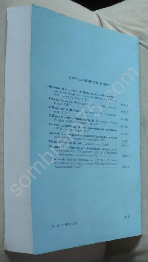 Présence de César: Actes du Colloque des 9-11 Décembre 1983 : Hommage au Doyen Michel Rambaud - Image 2