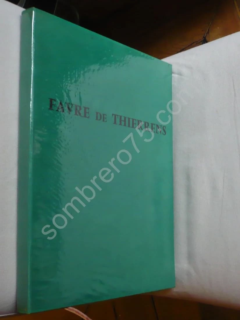 Favre De Thierrens. Envoi. Pierre LHOSTE et Ghislain de DIESBACH - Image 2