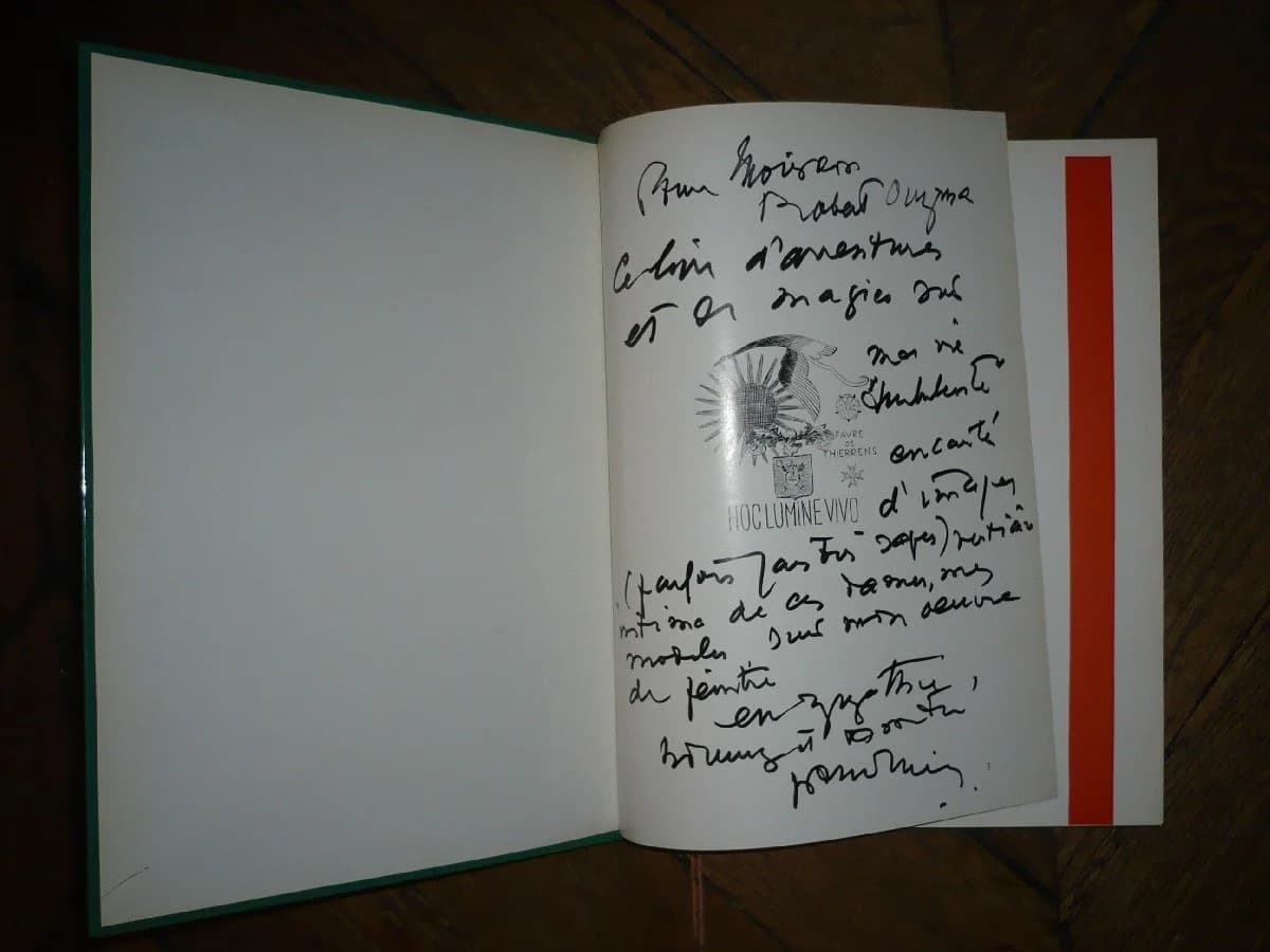 Favre De Thierrens. Envoi. Pierre LHOSTE et Ghislain de DIESBACH - Image 3