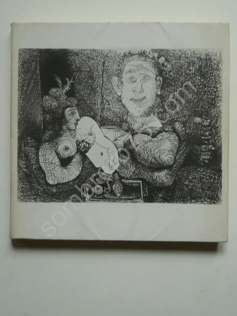 Picasso 156 Gravures Récentes. Galerie Leiris