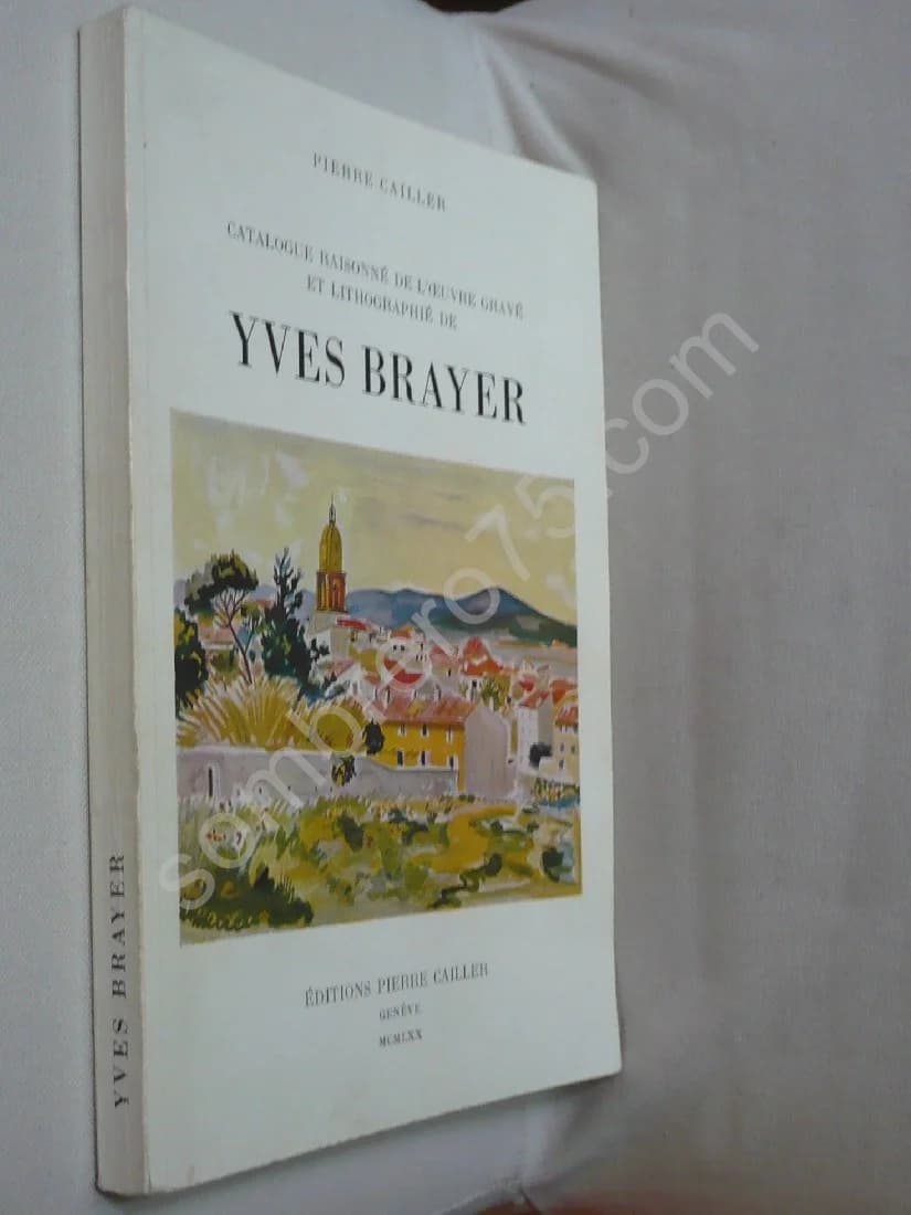 Catalogue Raisonné de l'Oeuvre Gravé et Lithographié de Yves Brayer. Préface Jacques Guignard - Image 2