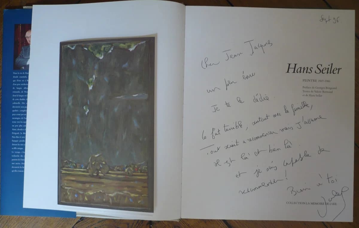 Hans Seiler Peintre 1907 - 1986 - Image 3