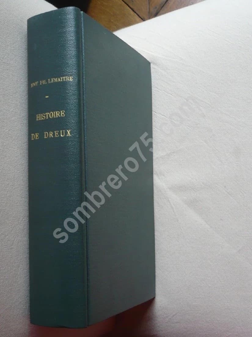 Histoire de la Ville et du Château de Dreux avec une notice archéologique et historique sur l'église de Saint-Pierre de Dreux