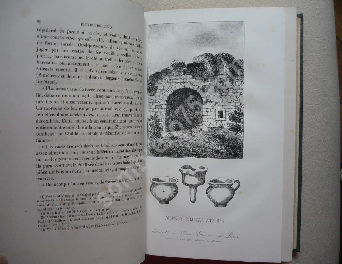 Histoire de la Ville et du Château de Dreux avec une notice archéologique et historique sur l'église de Saint-Pierre de Dreux - Image 3