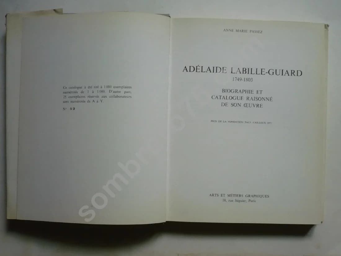 Adelaide Labille-Guiard, 1749-1803 : Biographie et Catalogue Raisonné de son Oeuvre - Image 3