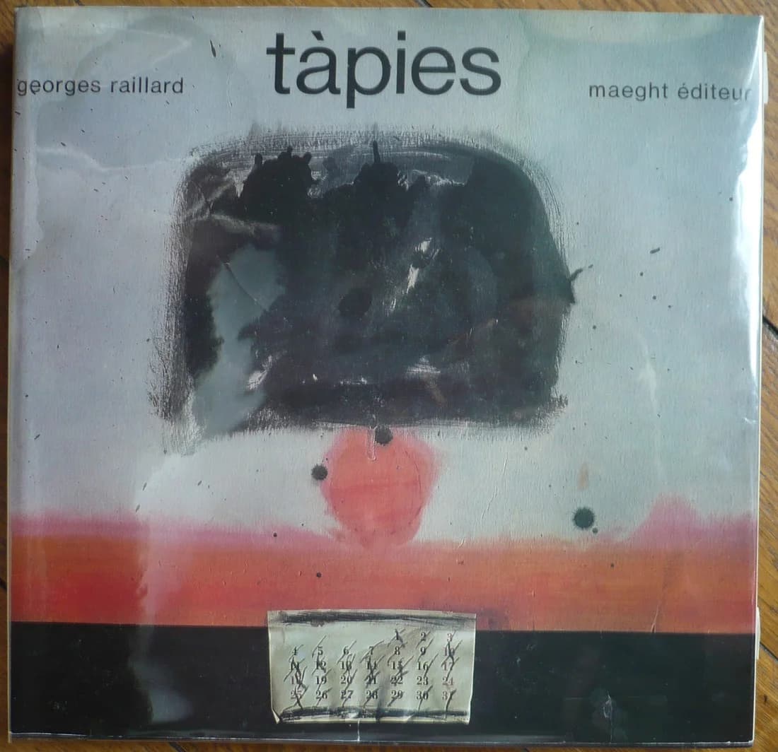 Tapies. 2 Lithographies Couleurs - Image 3