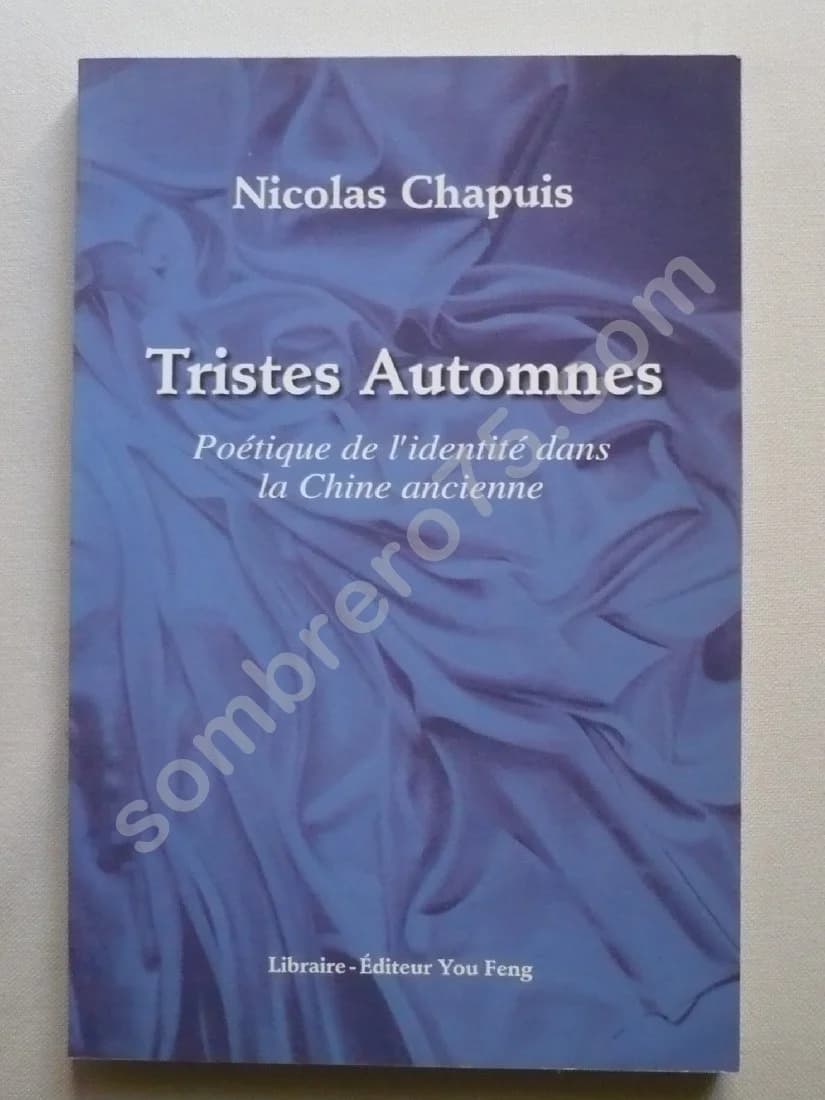 Tristes Automnes Poétique de l'Identité dans la Chine Ancienne