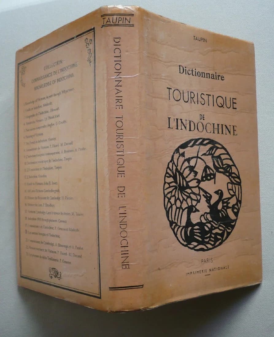 Guide Touristique Général de l'Indochine - Guide alphabétique