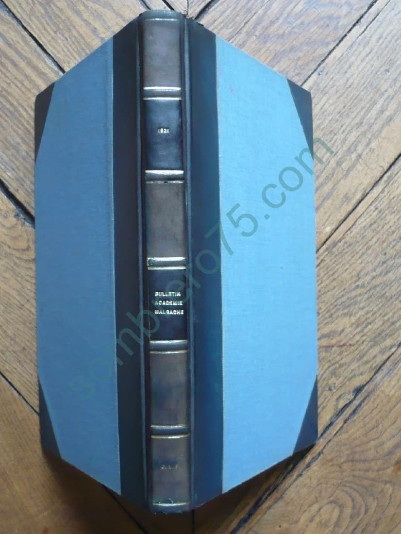 Bulletin de l'Académie Malgache Nouvelle série Tome XIV 1931 Colonie de Madagascar et Dépendances