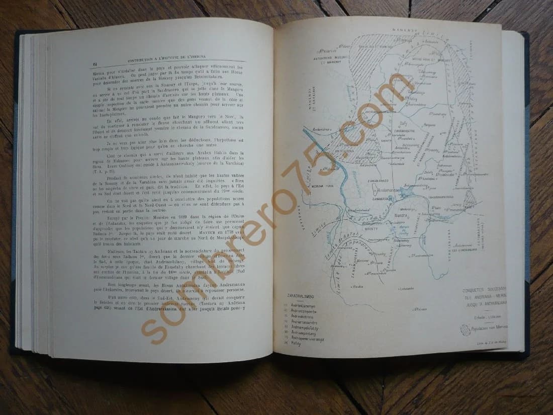 Bulletin de l'Académie Malgache Nouvelle série Tome XIV 1931 Colonie de Madagascar et Dépendances - Image 3