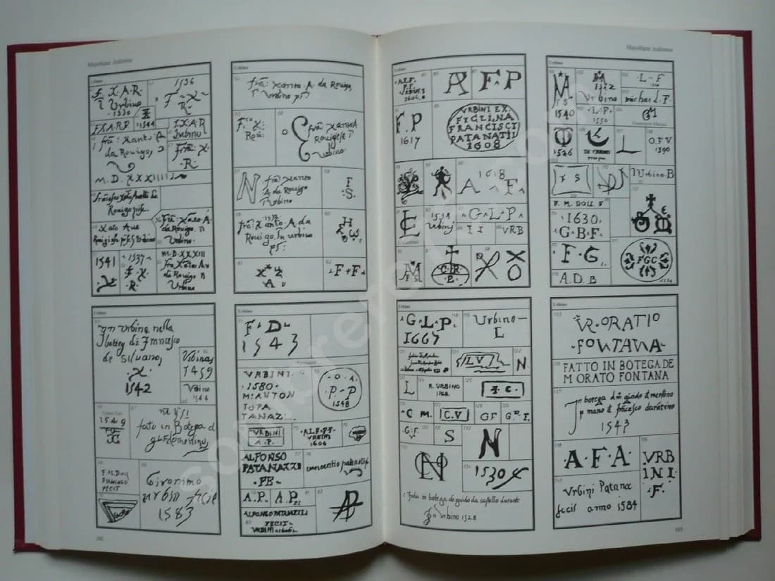 Les Marques des Porcelaines Faïences et Poteries. Europe Extrême Orient - Image 3