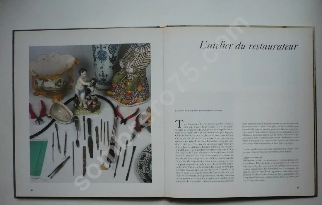 La Restauration de la Faïence et de la Porcelaine.G De Menthière - Image 3