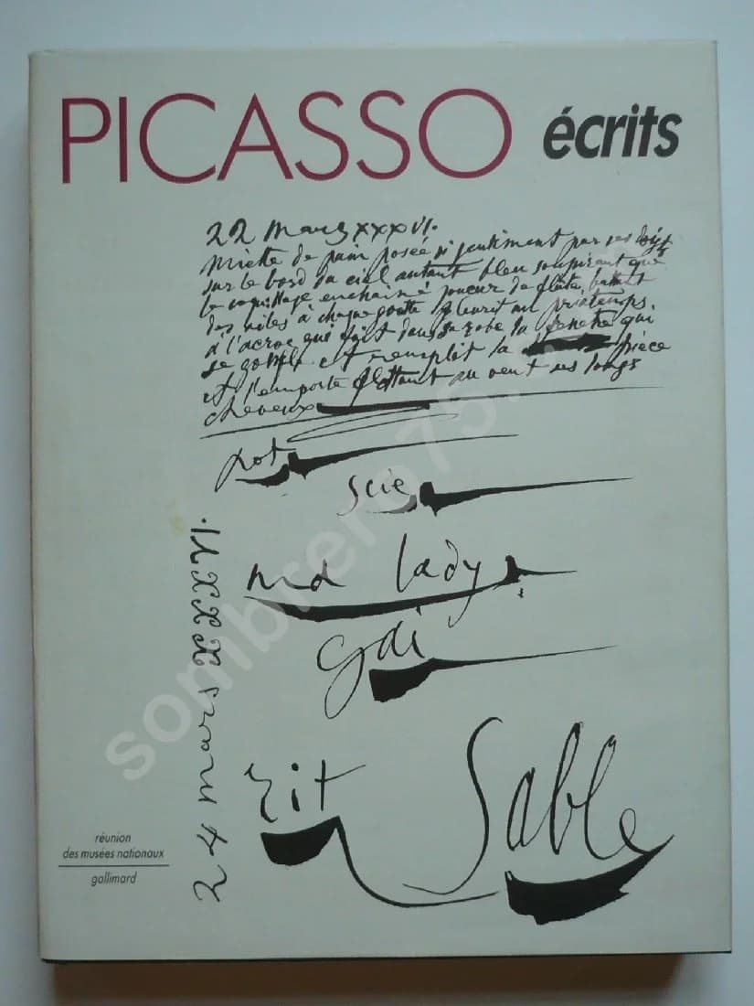 Picasso Ecrits