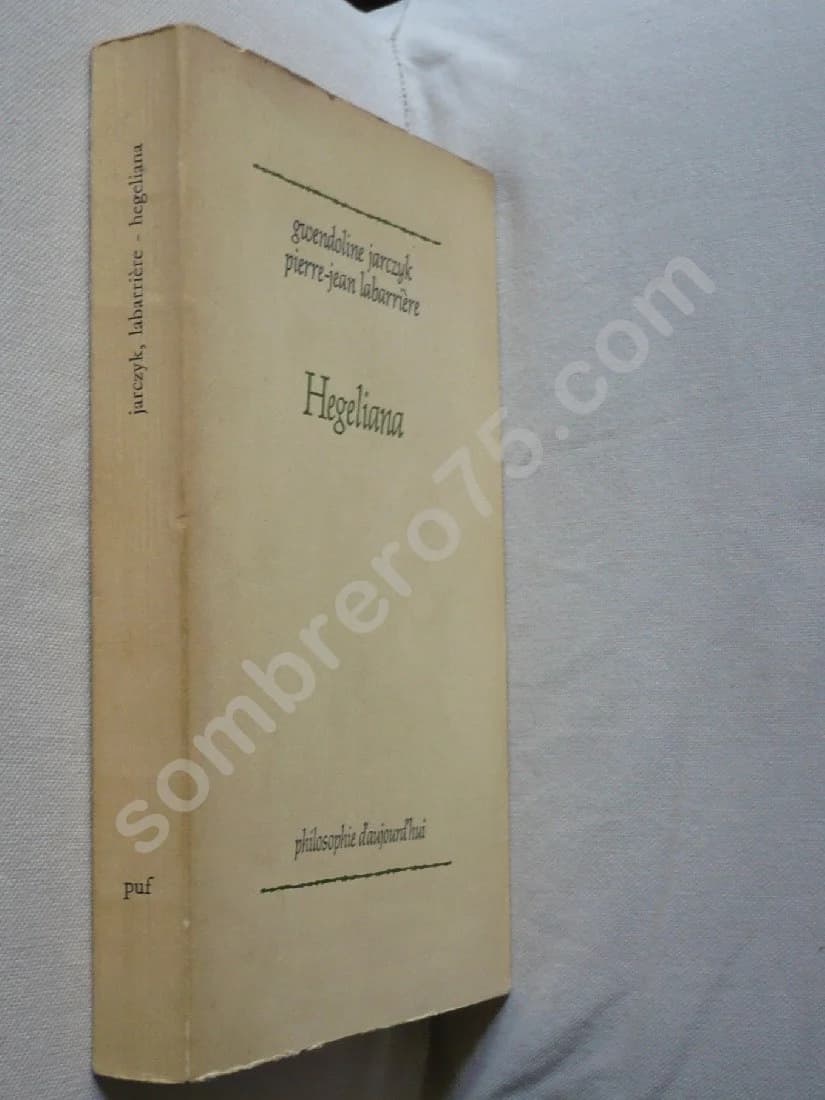 Hegeliana - Pierre Jean LABARRIERE - Image 2