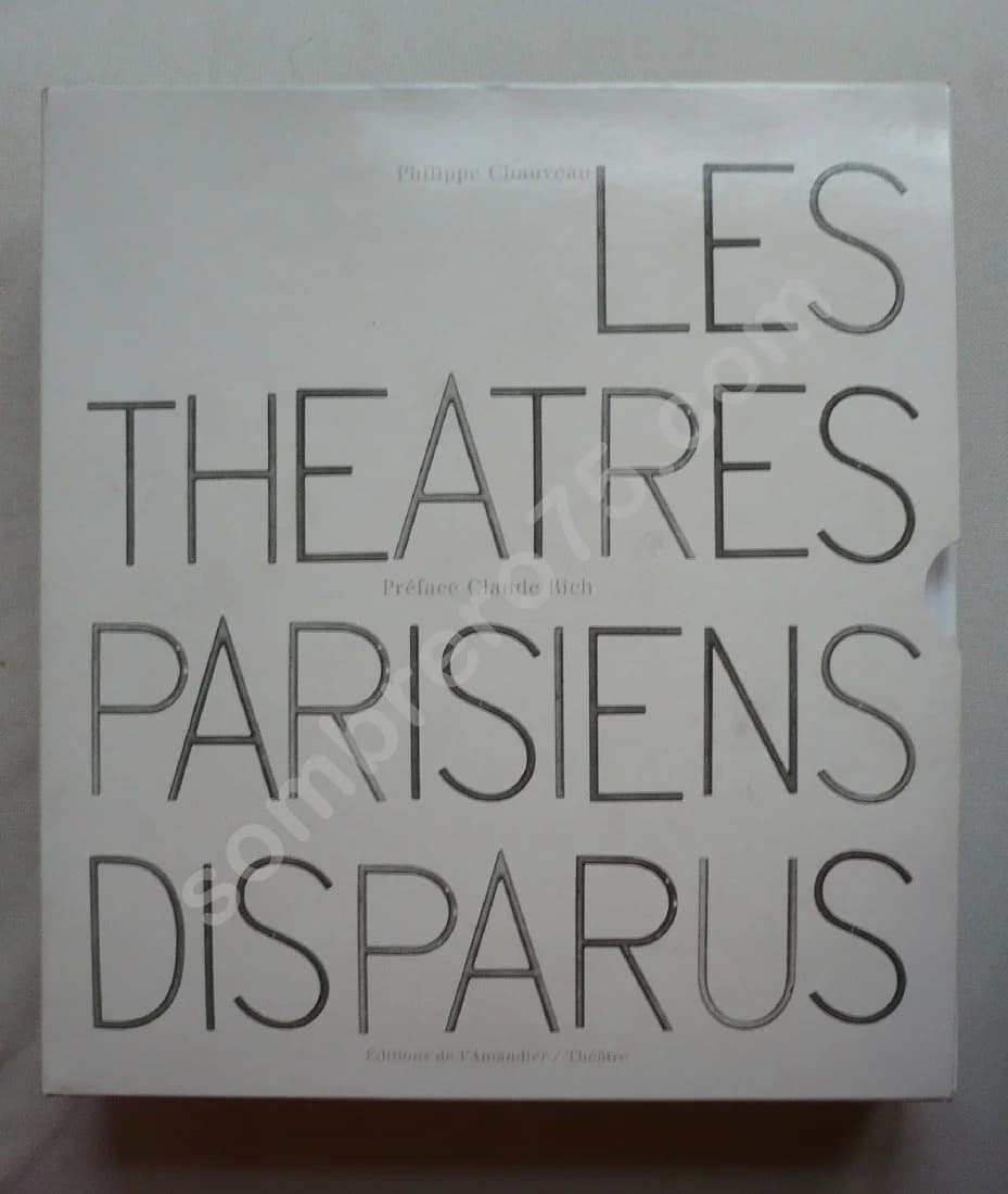 Les Théâtres Parisiens Disparus 1402 - 1986 - Image 3