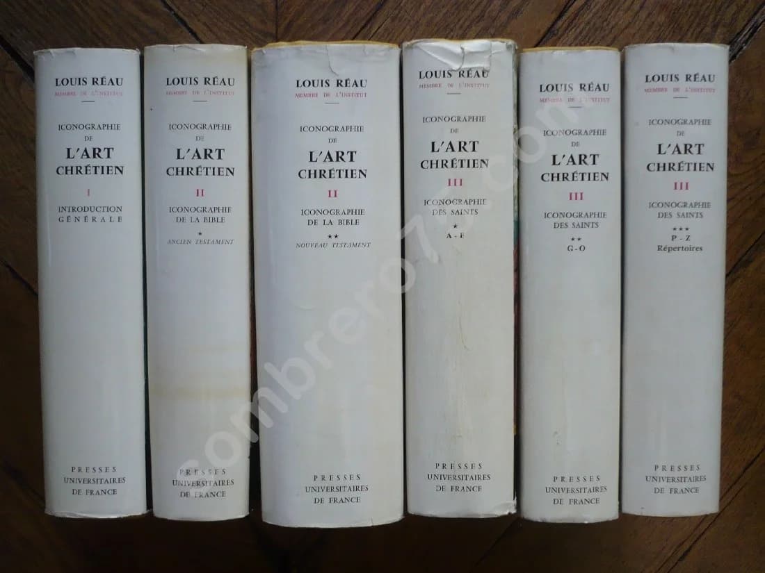Iconographie de l'Art Chrétien complet en 6 volumes