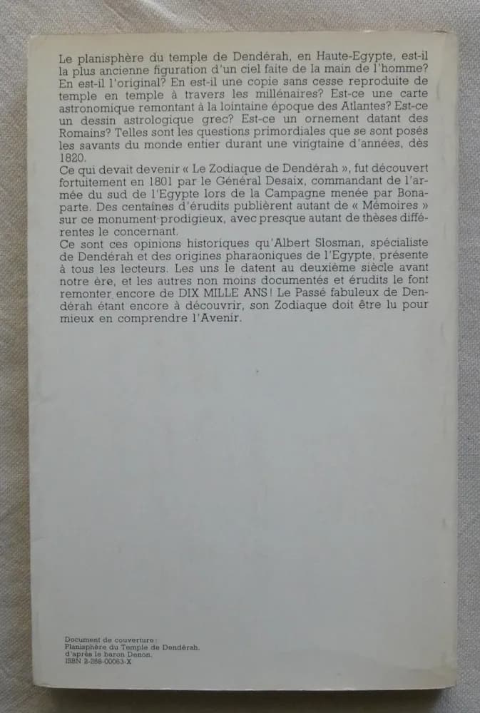 Le Zodiaque de Denderah. Albert SLOSMAN - Image 6