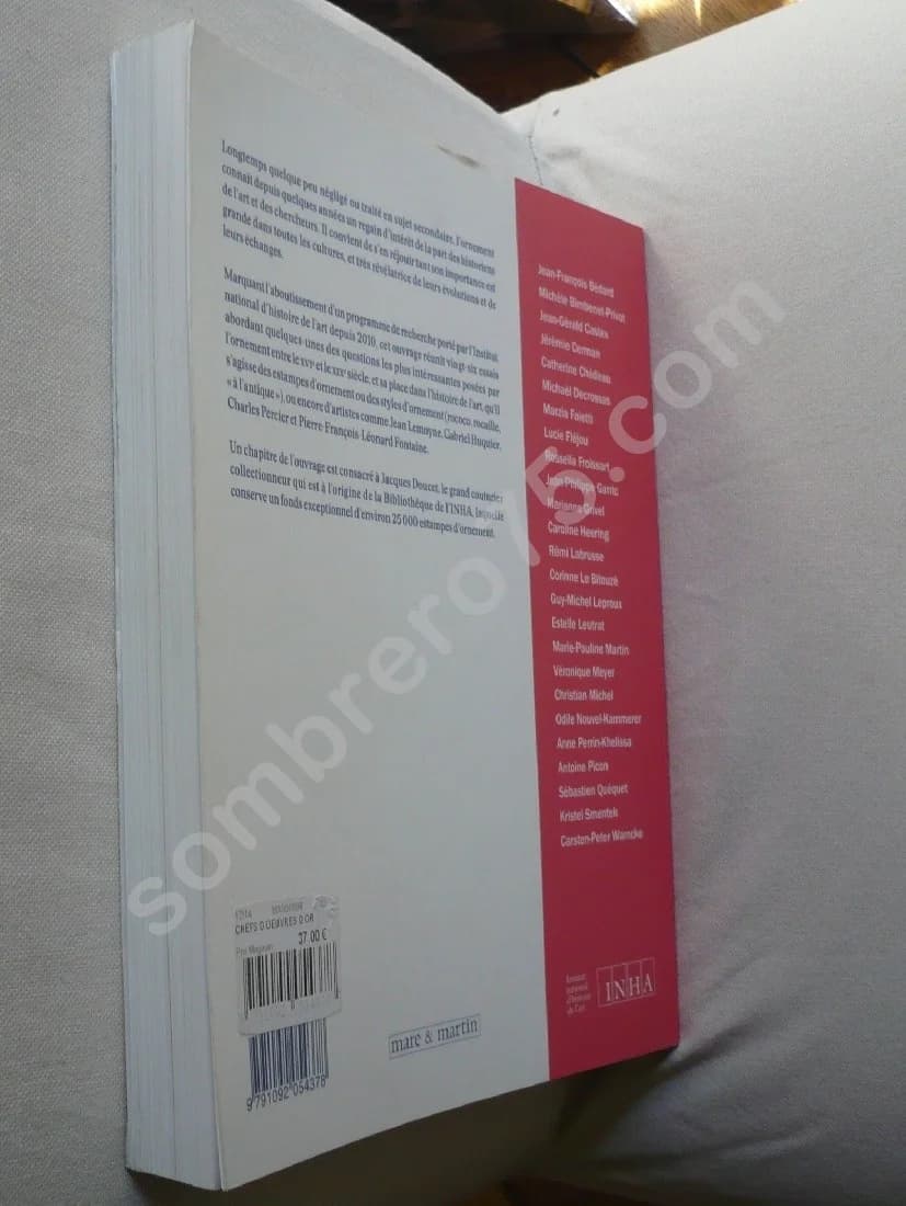 Ornements XVe-XIXe siècles : Chefs-d'oeuvre de la Bibliothèque de l'INHA Collections Jacques Doucet - Image 5