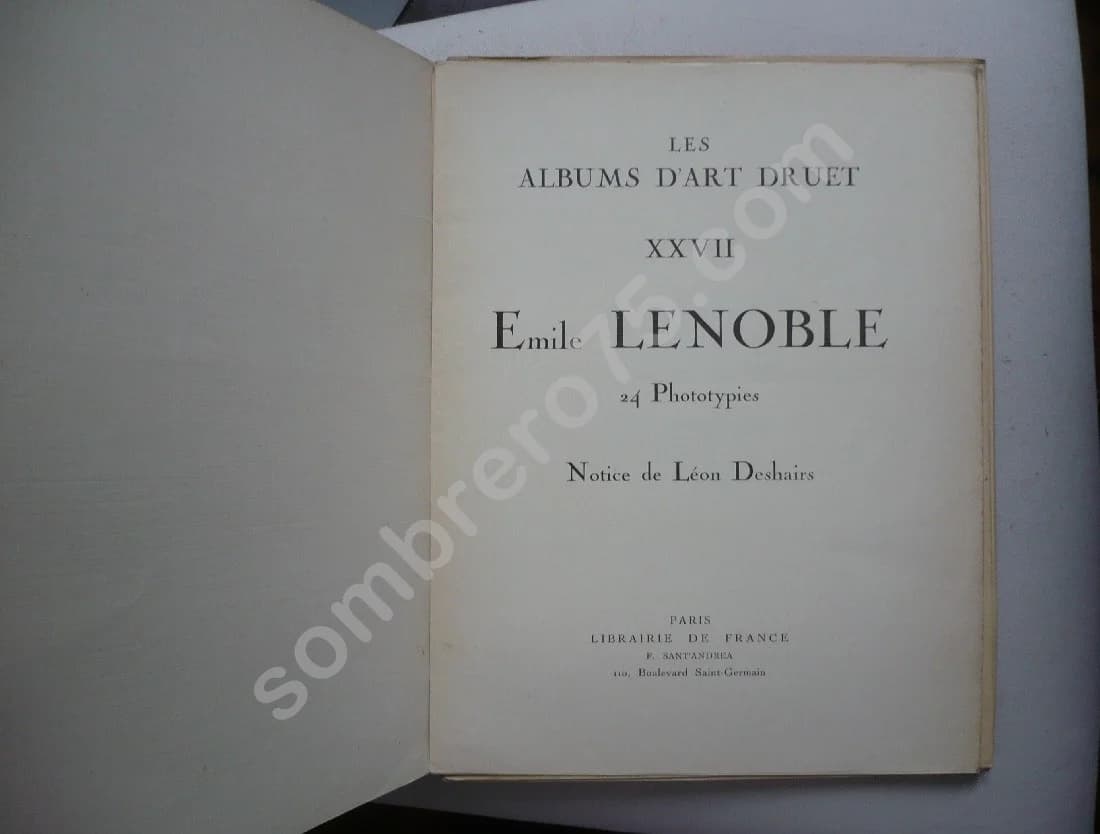 Les Albums d'Art Druet - LENOBLE - N°27 - Image 2