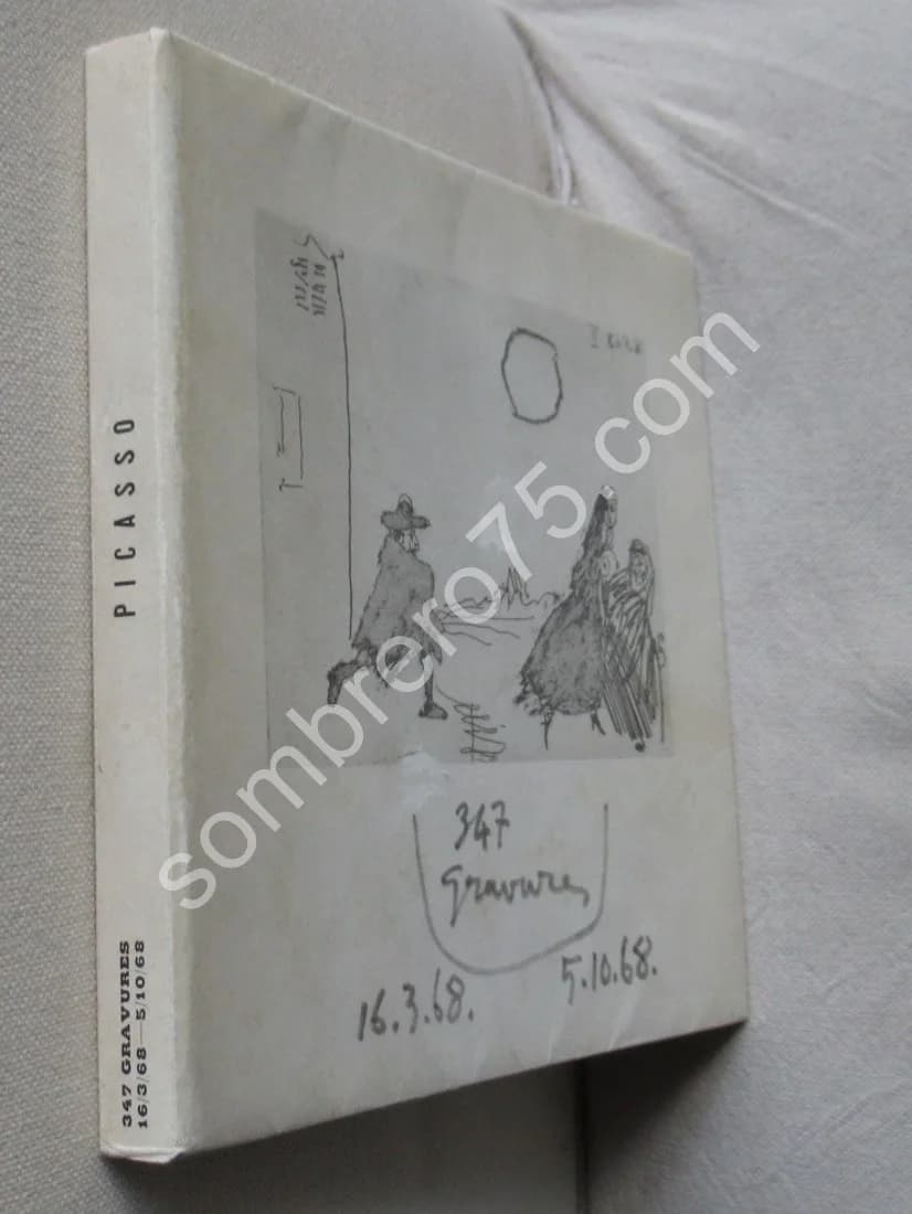 Picasso - 347 gravures - - Mars à octobre 1968 - Image 2