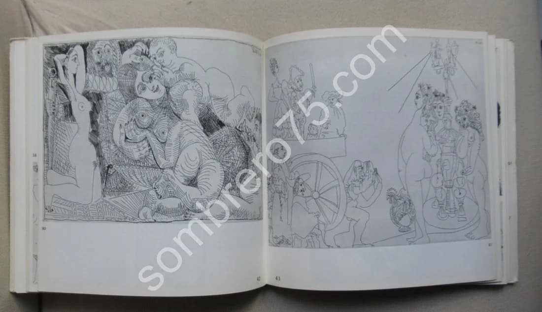 Picasso - 347 gravures - - Mars à octobre 1968 - Image 5