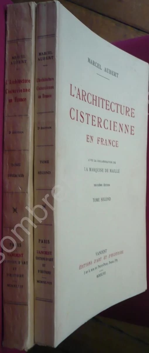 L'Architecture Cistercienne en France - Collaboration de La Marquise de Maillé - Image 2