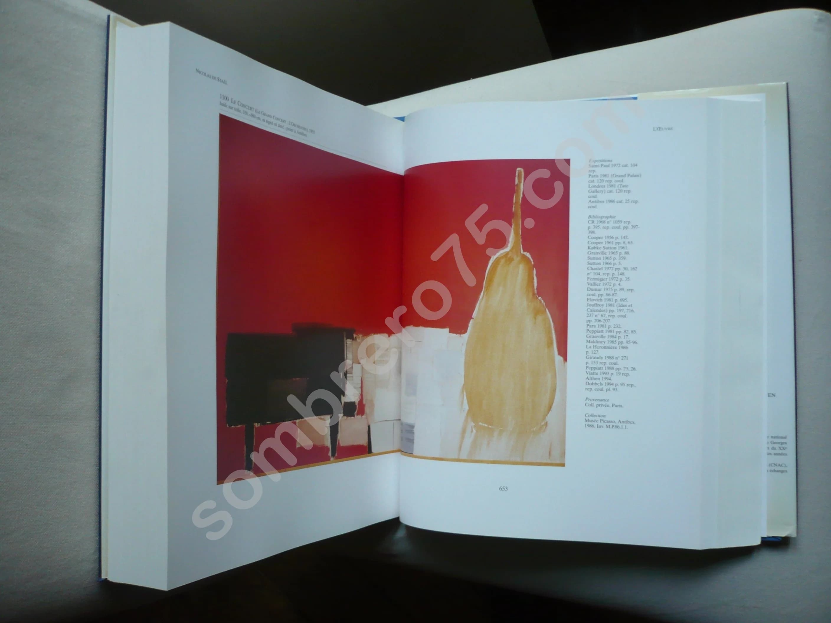 Catalogue Raisonné de l'Oeuvre Peint - Lettres de Nicolas de Staël - Image 3