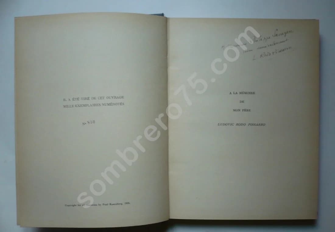 Camille Pissarro - Son Art - Son Oeuvre - 2 volumes - 1939 - Image 4