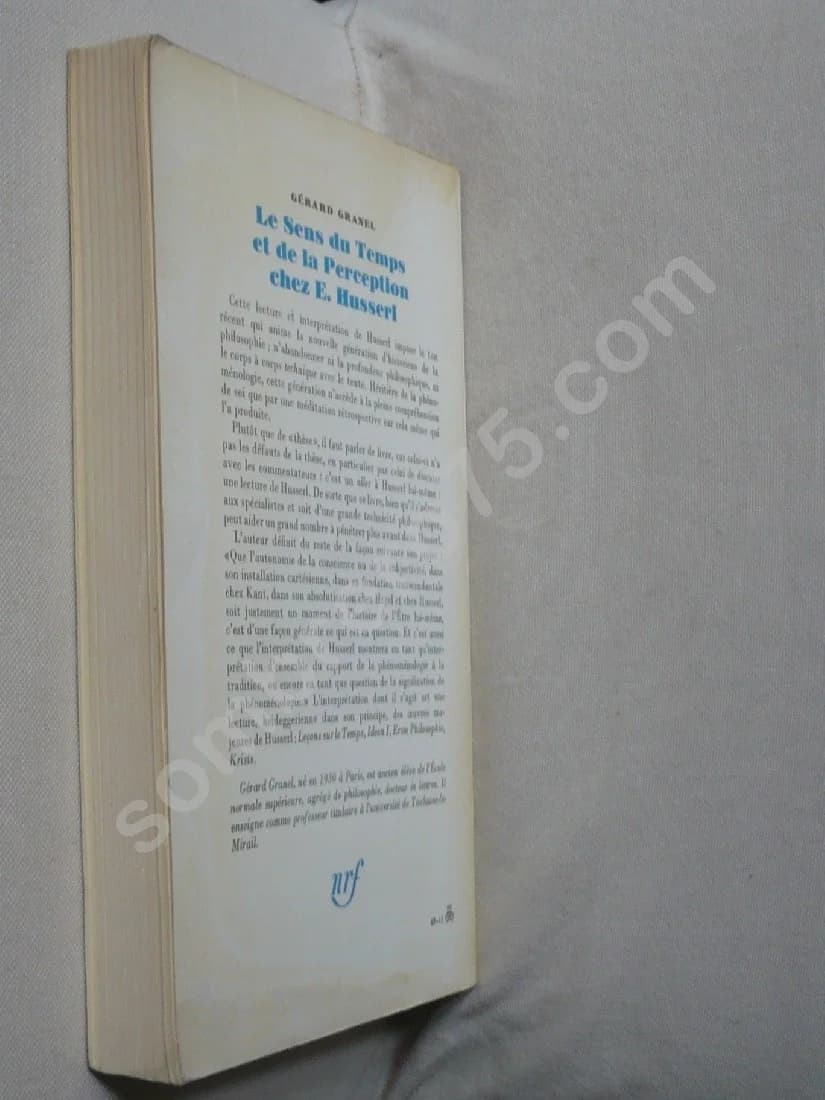Le Sens du Temps et de la Perception chez E. HUSSERL - Image 3