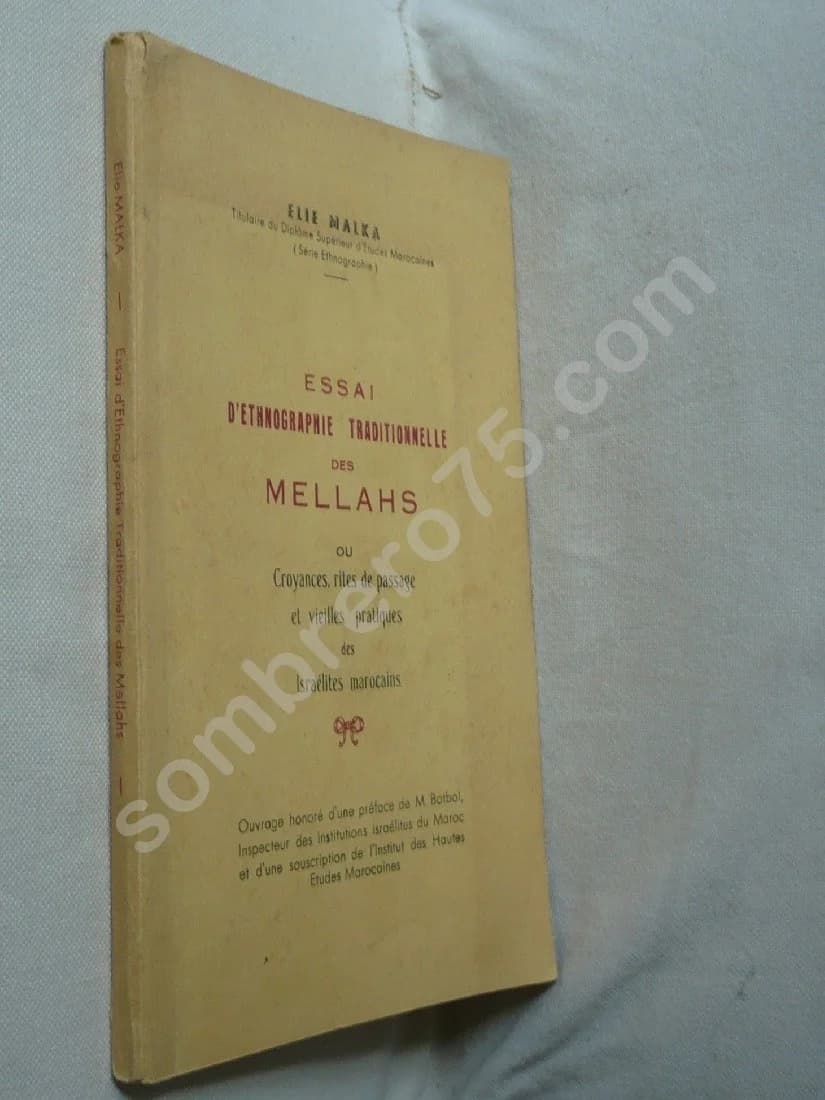 Essai d'Ethnographie Traditionnelle des Mellahs ou Croyances, rites de passage et vieilles pratiques. Israélites Marocains - Image 2