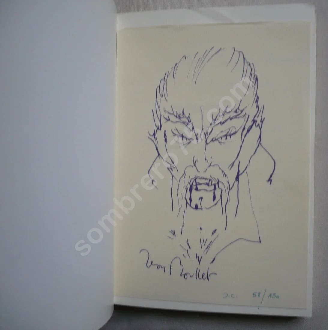 Jean BOULLET Le Précurseur - Envoi et dessin original de Jean BOULLET - Image 4