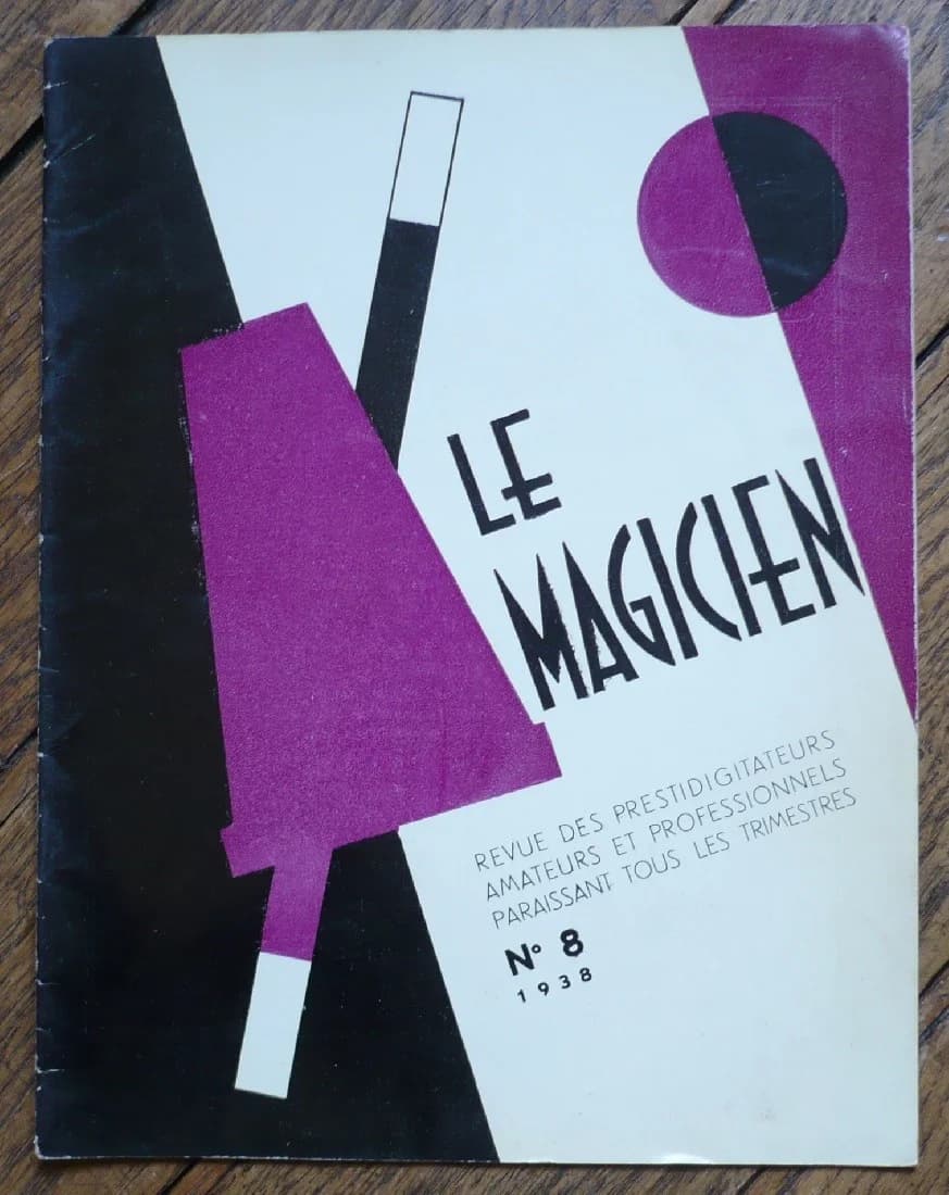 Le Magicien. Lot de 11 Revues de 1937 à 1951, Revue des Prestidigitateurs amateurs et professionnels