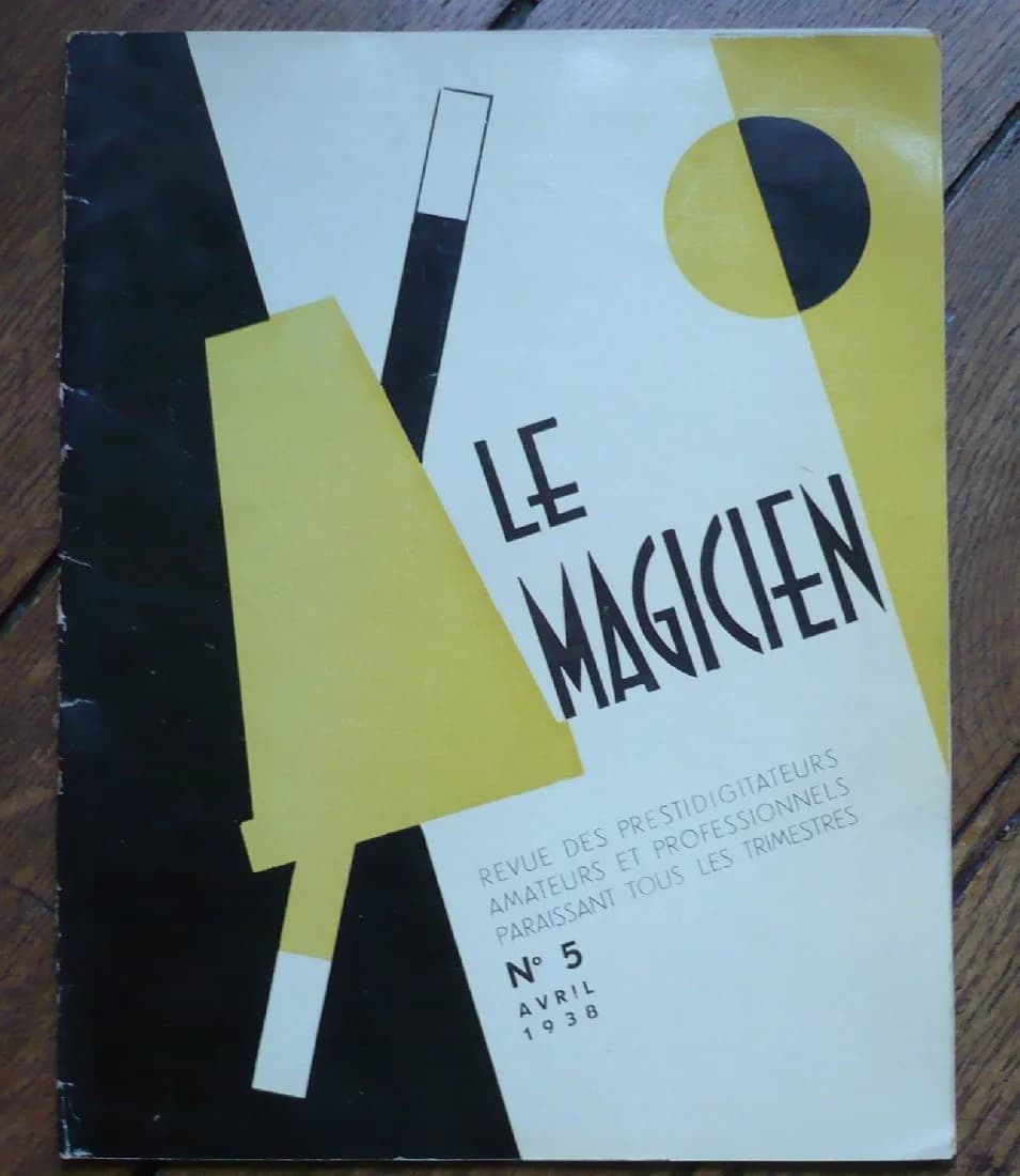 Le Magicien. Lot de 11 Revues de 1937 à 1951, Revue des Prestidigitateurs amateurs et professionnels - Image 2