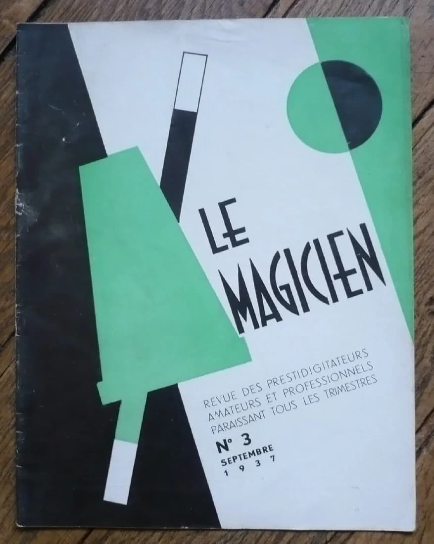 Le Magicien. Lot de 11 Revues de 1937 à 1951, Revue des Prestidigitateurs amateurs et professionnels - Image 5