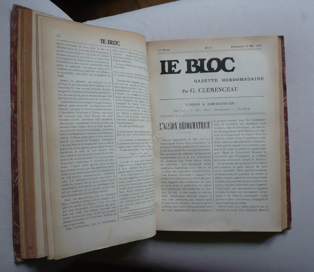 Le Bloc - Gazette hebdomadaire - Année 1901 - Image 5