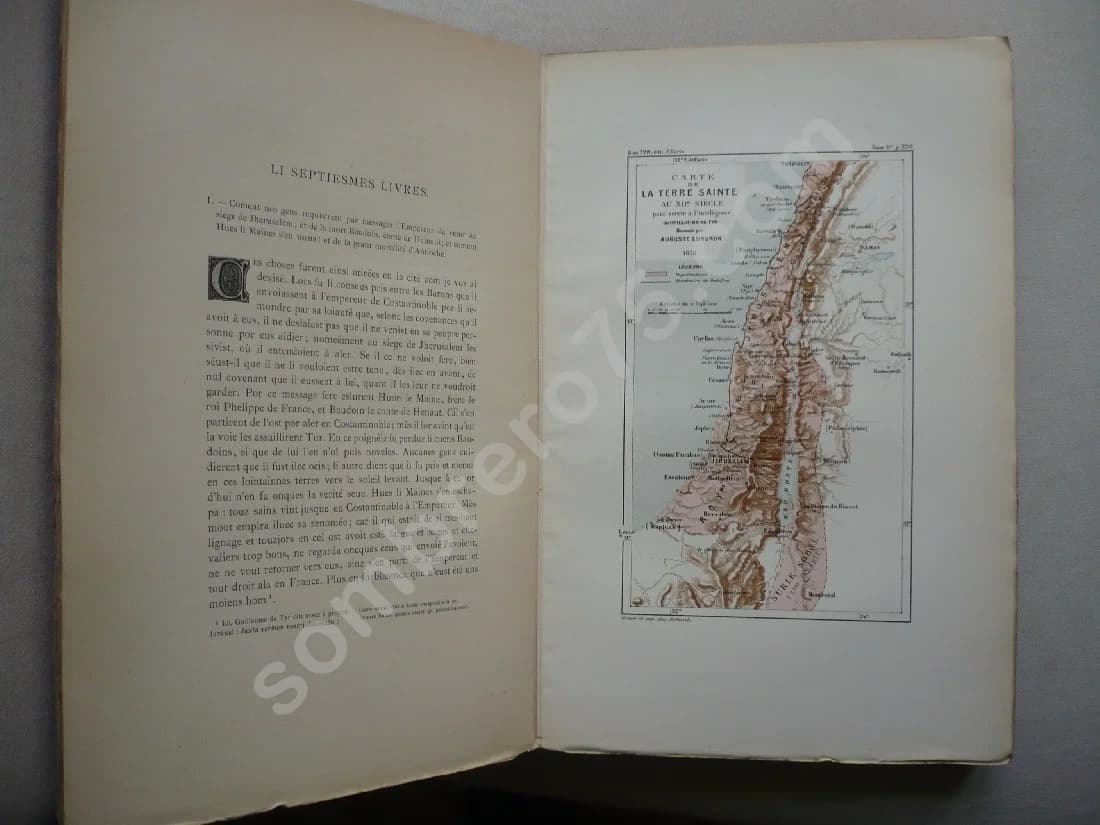 Guillaume de Tyr et ses Continuateurs.. 2 Volumes - Image 5