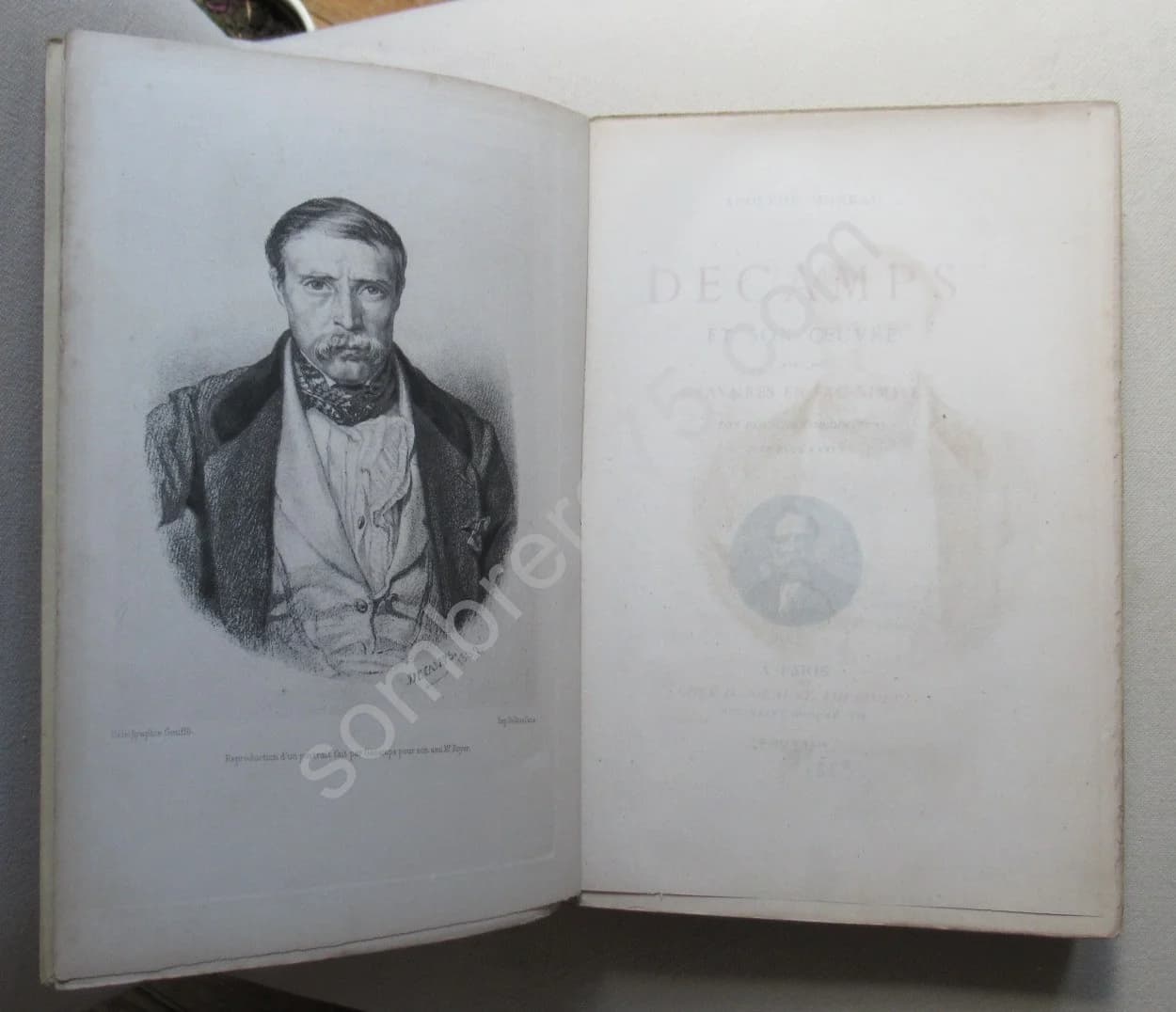 Decamps et son Oeuvre. 1869. Adophe MOREAU - Image 4