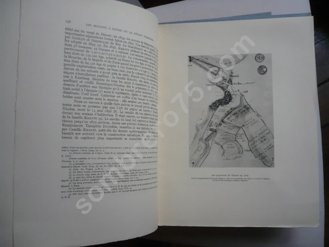 Les Moulins à Papier de la Région Vosgienne. J M JANOT - Image 5