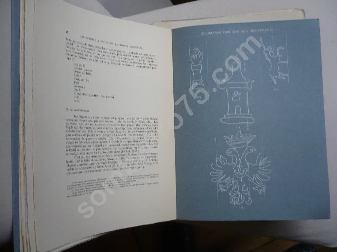 Les Moulins à Papier de la Région Vosgienne. J M JANOT - Image 6