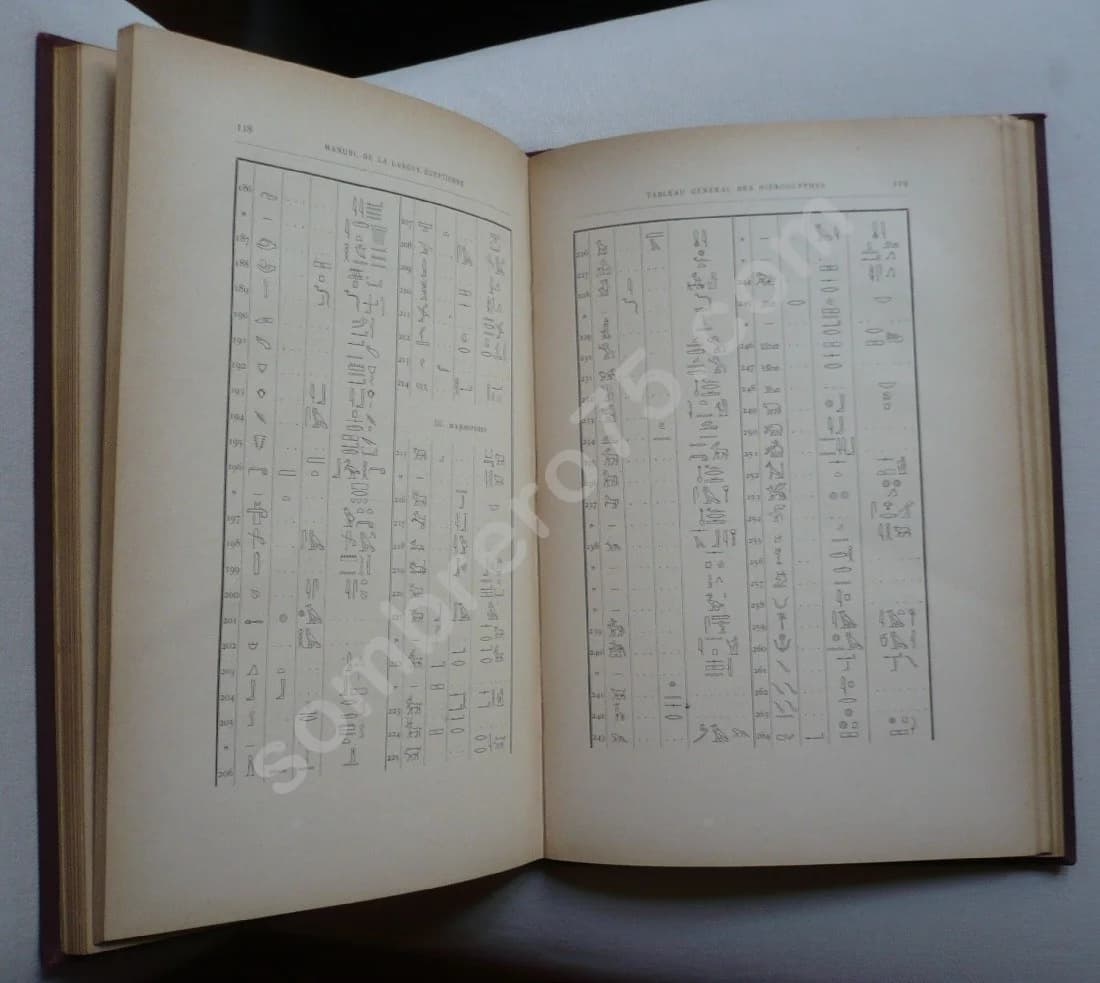 Manuel de la Langue Egyptienne - 1889 - Image 5
