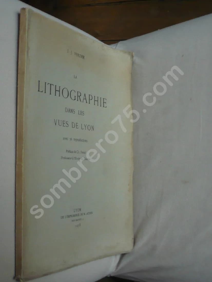 La Lithographie dans les vues de Lyon - 36 reproductions - Image 2