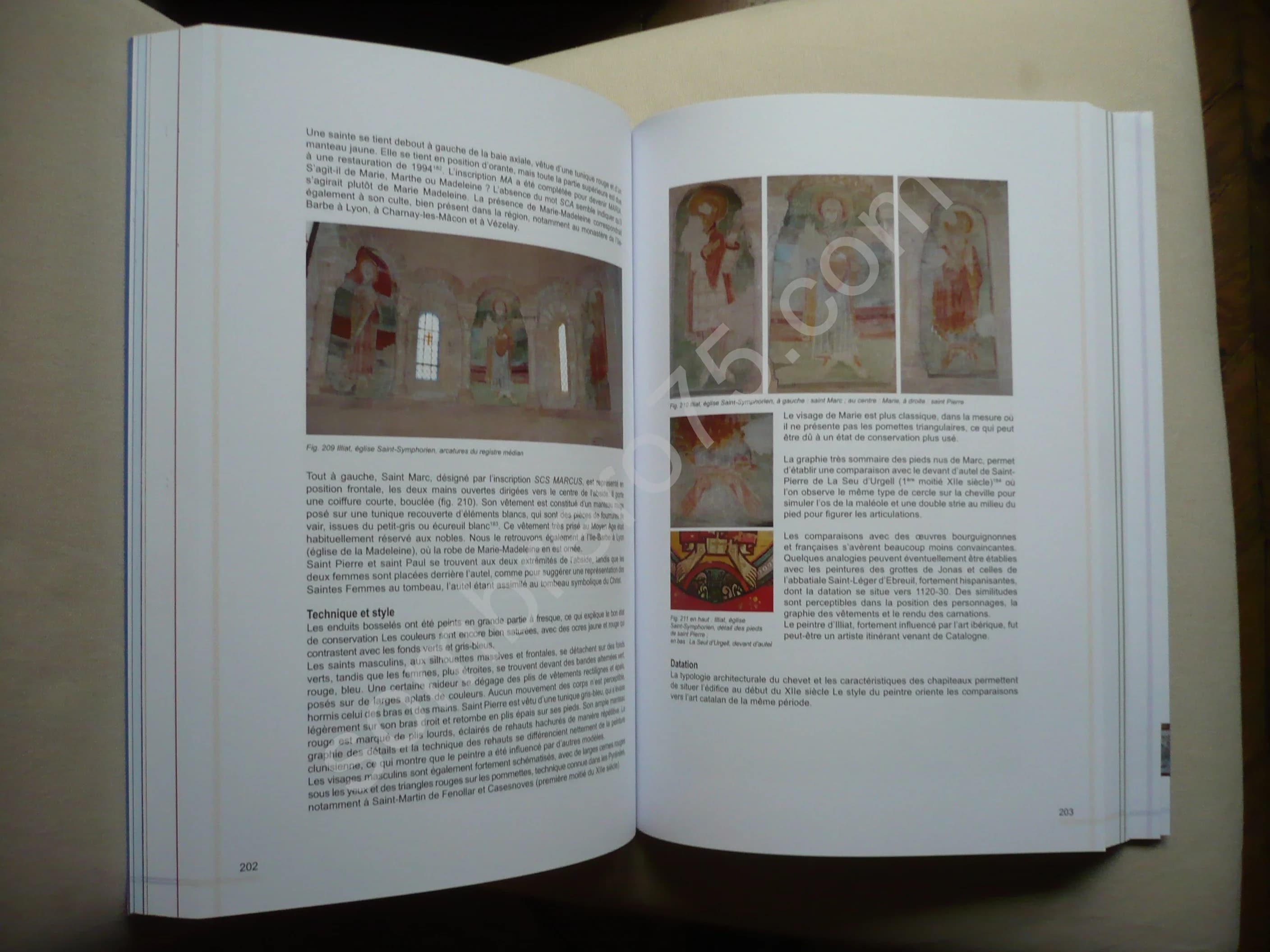 Peintures Romanes - Bourgogne - Rhône Alpes Suisse Romande - Image 3