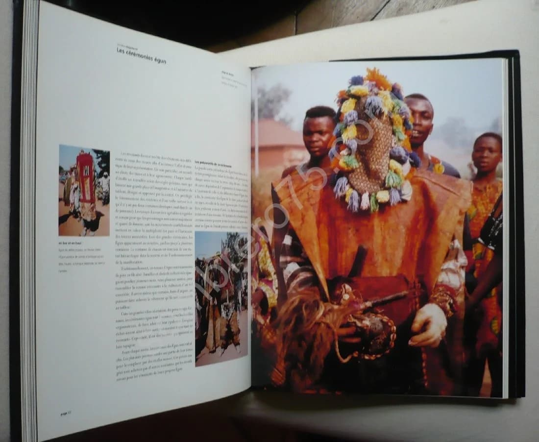 Yoruba Masques et Rituels Africains. J RIVALLAIN - A IROKO - Image 3