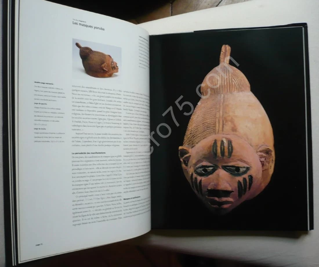 Yoruba Masques et Rituels Africains. J RIVALLAIN - A IROKO - Image 4