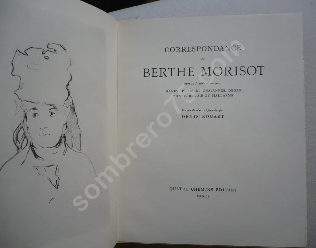 Correspondance de Berthe MORISOT avec sa famille et ses amis - Image 3