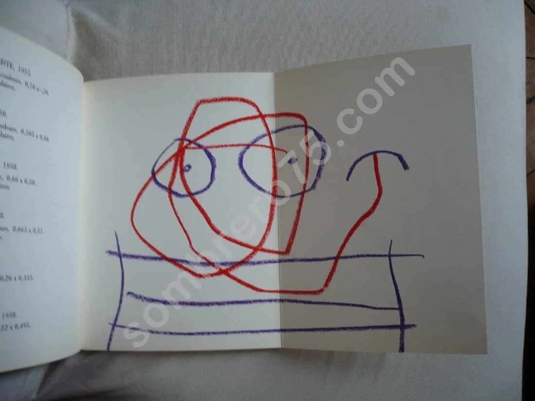 Joan Miro. Musée National d'Art Moderne, Paris. Juin - Novembre 1962 - Image 4