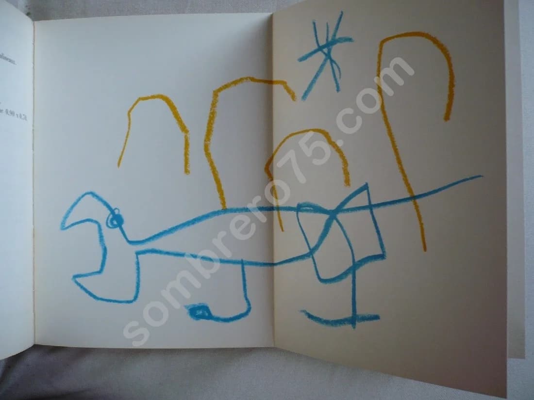 Joan Miro. Musée National d'Art Moderne, Paris. Juin - Novembre 1962 - Image 6